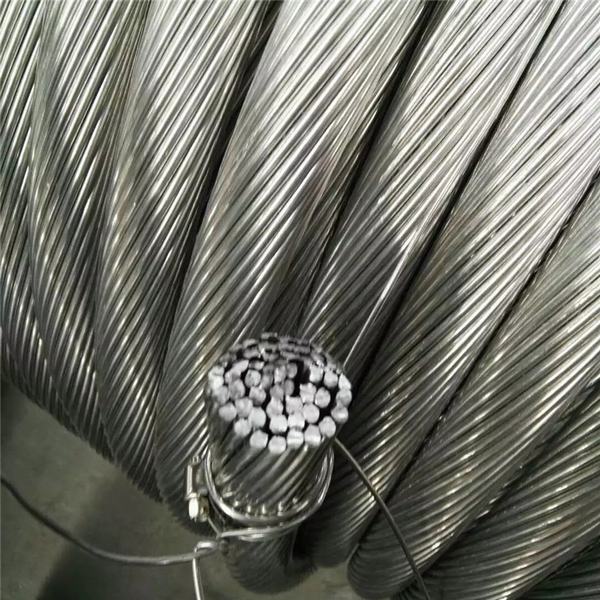 China 
                                 Stahl 1*7 schwemmt 3/16 Zoll-des Durchmesser-ASTM A475 Aluminium verstärkten der Leiter-Stahldraht-Kern an                              Herstellung und Lieferant