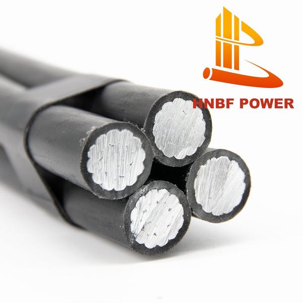 AAC AAAC ACSR Conductor PVC/XLPE Insulated Aerial Bundled Cable ABC Service Drop Cable