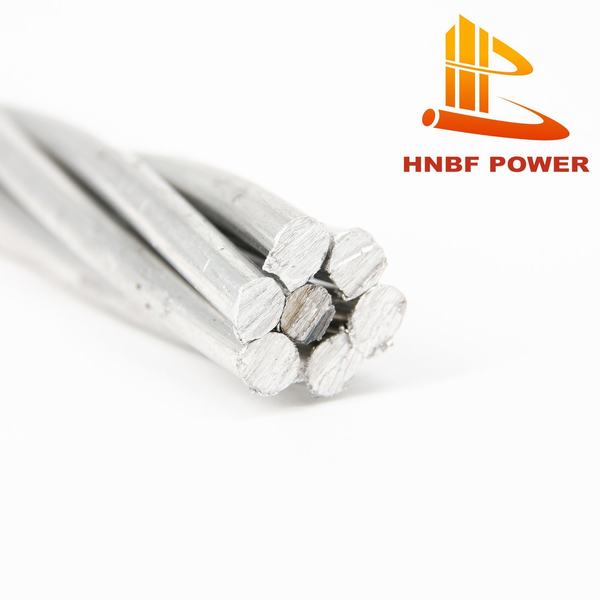 
                                 Conductores desnudos de aluminio reforzado de acero conductores ACSR para línea de transmisión eléctrica, gastos generales al descubierto los hilos del cable.                            