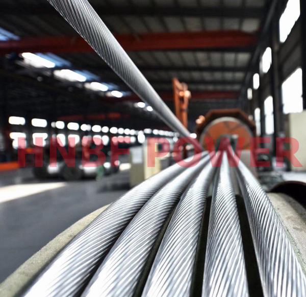 Chine 
                                 Galvanisé à chaud sur le fil en acier recouvert de zinc Guy fil fil de câble pour rester Gsw ACSR Conductor                              fabrication et fournisseur