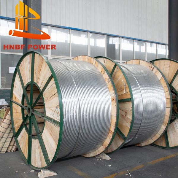 Overhead Bare Stranded Aluminum Conductor Steel Reinforced ACSR Conductor for Transmission