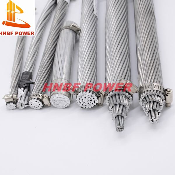 China 
                                 Cable de alimentación AAC AAAC Aluminio dibujados duro reforzado de acero desnudo estándar ACSR Conductor trenzado de techo                              fabricante y proveedor