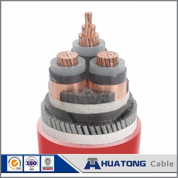 China 
                                 0,6/1 Kv XLPE-Isolierung PVC-Gehackt Stahldraht Gepanzertes Netzkabel 4 * 35+16                              Herstellung und Lieferant