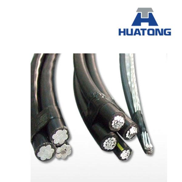 China 
                                 0.6/1kv Cable ABC duplex/triplex/Quadruplex caída de servicio incluye el cable de antena de cable, cable de alimentación                              fabricante y proveedor