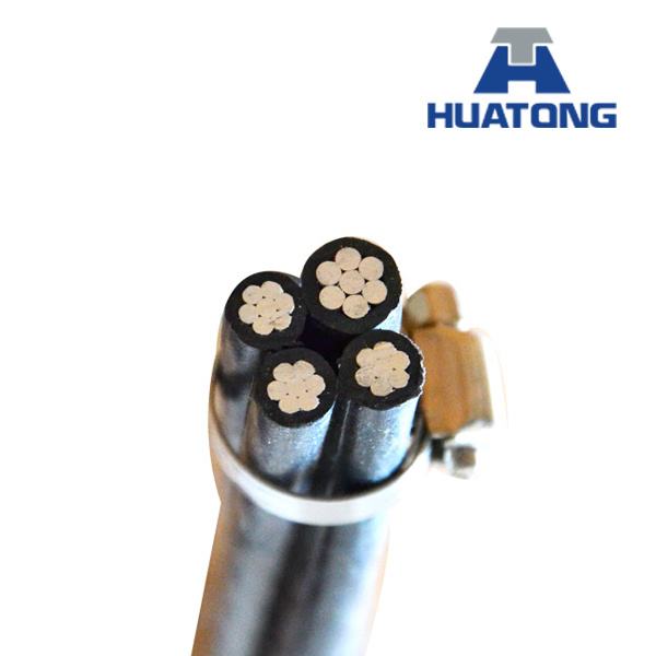 0.6/1kv Low Voltage Twisted Aluminum Core XLPE Insulated ABC Cable