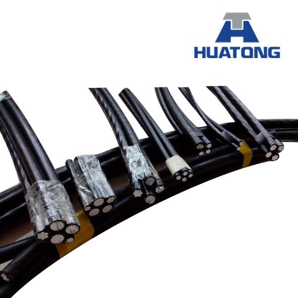 0.6/1kv XLPE Insulated Service Drop Cable Aluminum Preassemble Cable Overhead Aerial Bundled Conductor ABC Cable