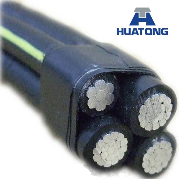 Chine 
                                 1/0AWG 2/0AWG 4/0AWG Drop Service fil entortillé aluminium câble ABC                              fabrication et fournisseur