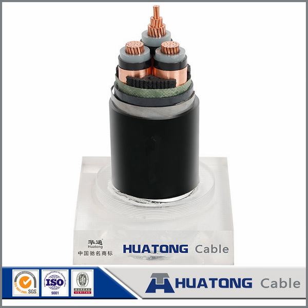 Chine 
                                 22kv Conducteur en cuivre aluminium / câble d'alimentation blindés souterrain en polyéthylène réticulé                              fabrication et fournisseur