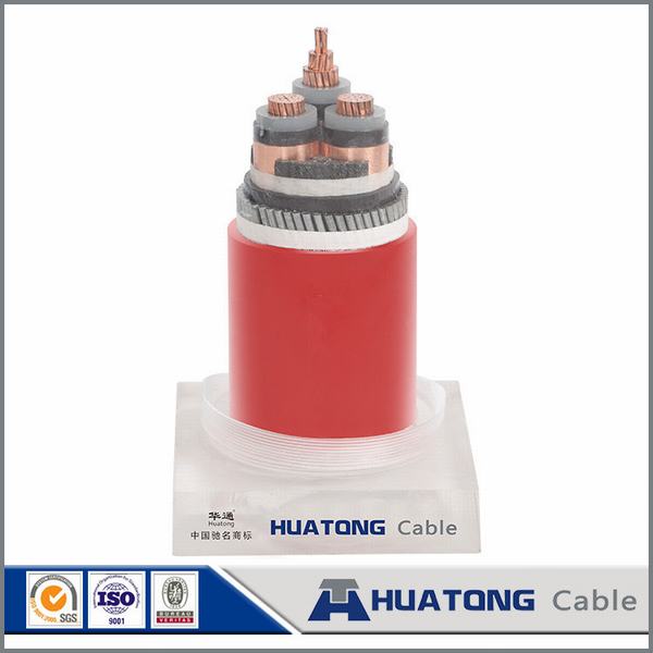 China 
                                 25kv XLPE cobre //XLPE SWA PVC/Metro cable de alimentación de blindados                              fabricante y proveedor