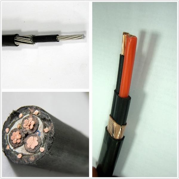 35mm2 Service Cable Solid Aluminum Cable with Copper Pilot Wires