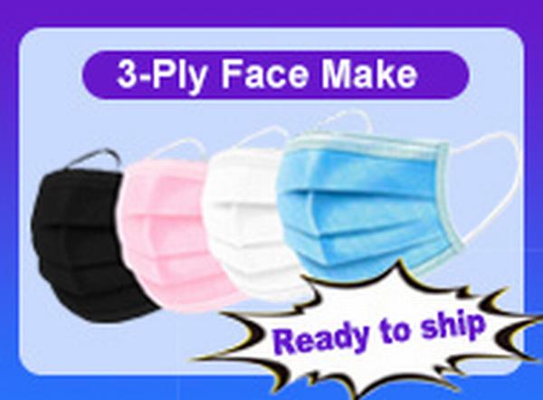
                                 maschera di protezione a gettare 3ply per il bambino e l'adulto                            