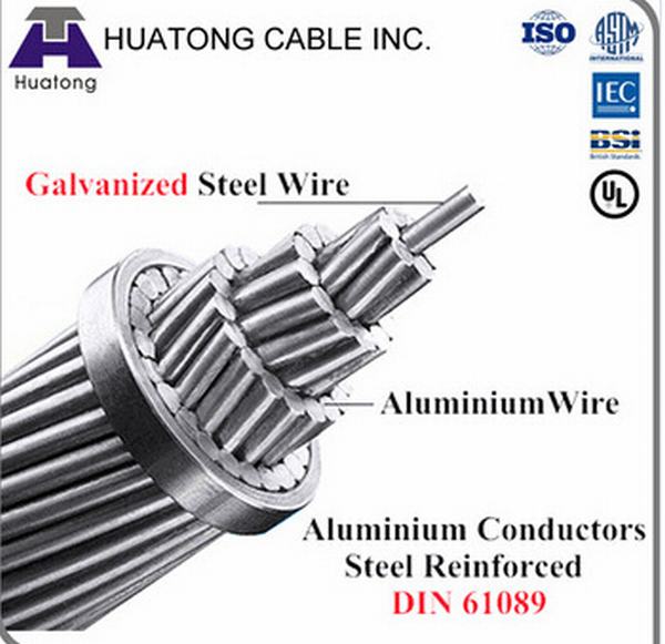 China 
                                 ACSR Conductor de aluminio reforzado de acero ASTM B232                              fabricante y proveedor