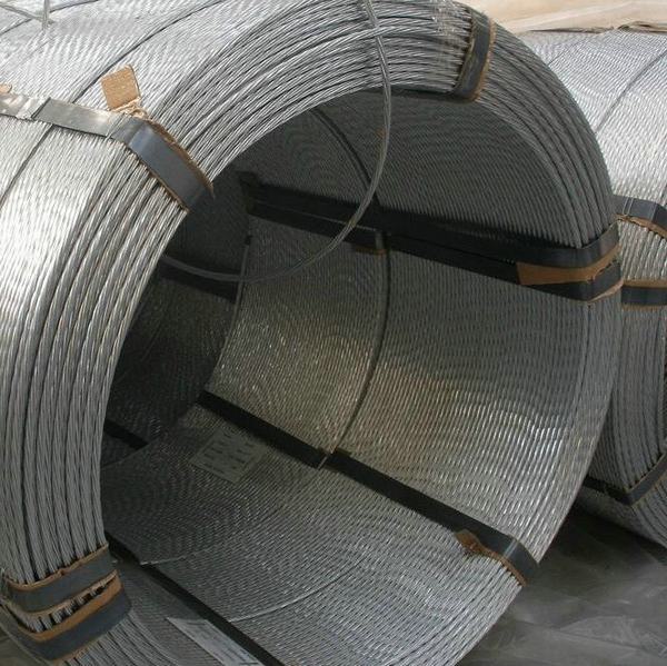 China 
                                 ASTM A741 Standard Zink Beschichtetes Stahldrahtseil Aus Verzinktem Stahl                              Herstellung und Lieferant