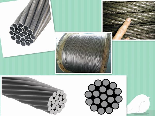 ASTM Standard Stay Wire, Guy Wire Stranded Galvanized Steel Wire 1/4