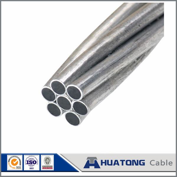 
                                 L'acier Aluminum-Clad Alumoweld caténaire, ASTM Fil de masse, câble d'alimentation Alumoweld                            