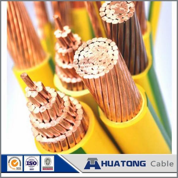 China Manufacturer 1.5mm Copper Core PVC Insulated Solid Single Electrical Wire