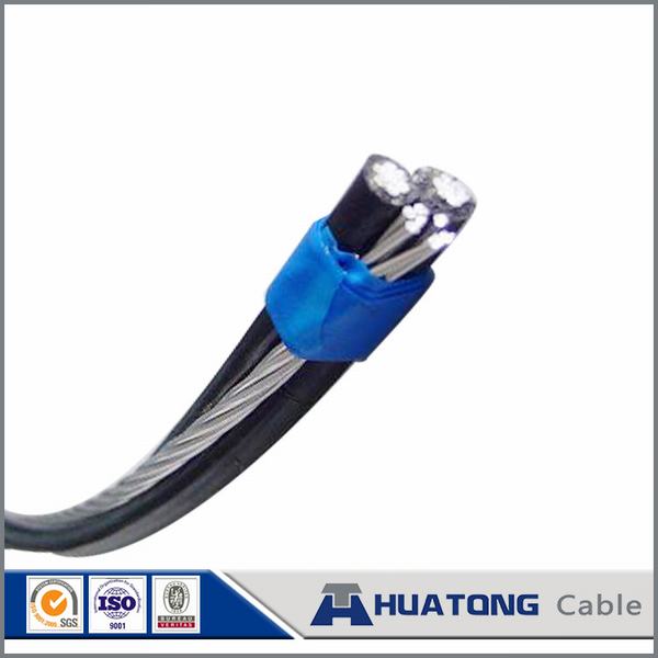 Construction Companies 0.6 / 1 Kv ACSR Conductor XLPE Triplex Service Drop ABC Overhead Cable Cockle with High Quality