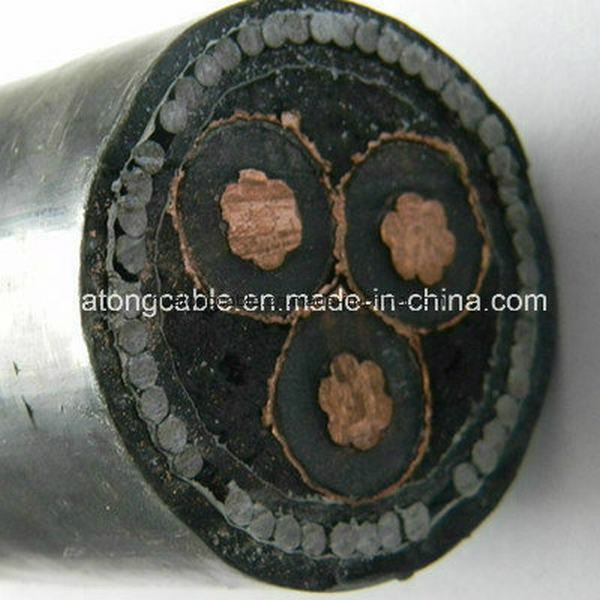 China 
                        Cu XLPE PVC Swa PVC Mv Power Armored Cbale
                      manufacture and supplier
