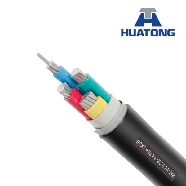 China 
                        Four Cores with Stranded Alumininum Conductors XLPE Insulated Power Cable
                      manufacture and supplier