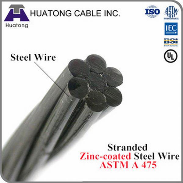 Gsw Stranded Galvanized Steel Wire Guy Wire Stay Wire