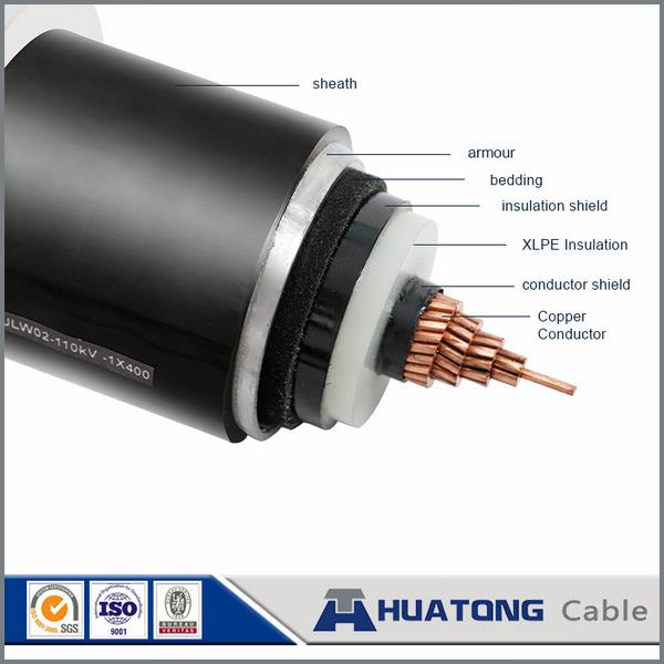 Chine 
                                 Métro de câble HT 66kv 110kv 132kv câble en polyéthylène réticulé                              fabrication et fournisseur