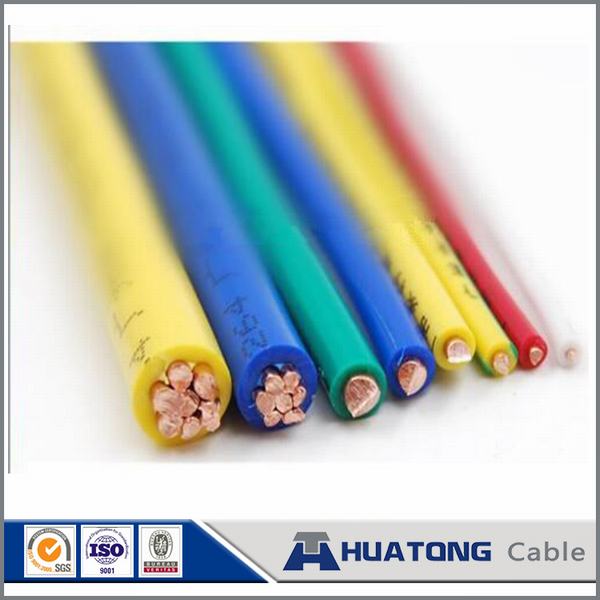 Chine 
                                 Indoor 300/500V AWG du fil de cuivre avec isolation PVC                              fabrication et fournisseur
