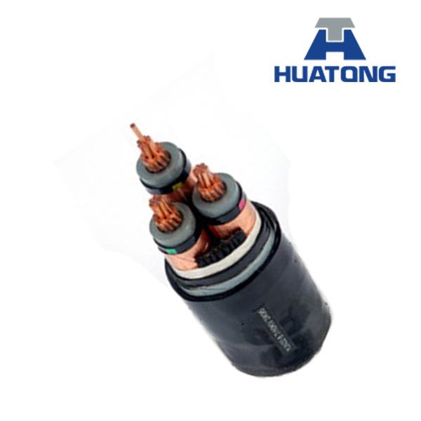 China 
                                 Cable aislante XLPE de voltaje medio conductor de cobre del cable de alimentación                              fabricante y proveedor