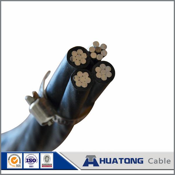 China 
                        Overhead Quadruplex Service Drop Chicoteagues Aerial Bundled Cable for Transmission Line
                      manufacture and supplier