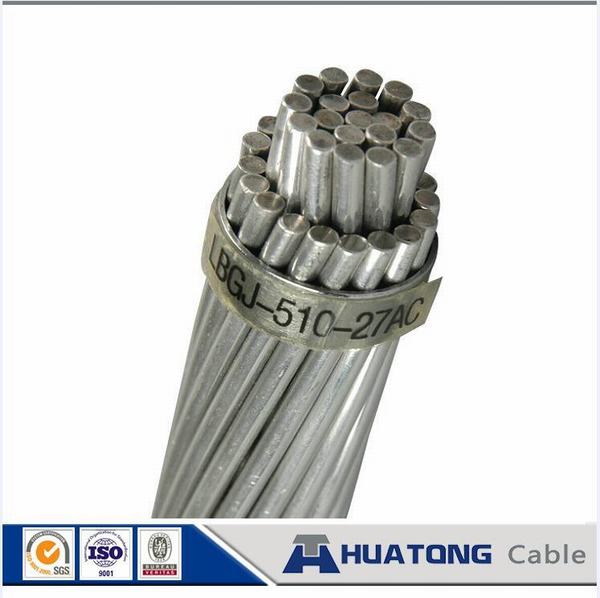 Chine 
                                 Câble d'alimentation en acier à revêtement aluminium Acs du fil torsadé pour conducteur de frais généraux très haute tension                              fabrication et fournisseur