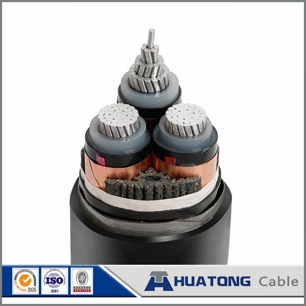 China 
                                 XLPE-Isoliertes Kupferdrahtschild mit einem Kern, 11 kv, Netzkabel Aus Aluminium                              Herstellung und Lieferant