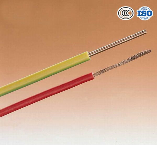 Chine 
                                 Flexible et unique Conducteur en cuivre solide fil électrique pour utilisation interne                              fabrication et fournisseur