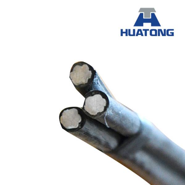 China 
                        Triplex Service Drop Aluminum Conductors AAAC Neutral-Messenger Cable
                      manufacture and supplier