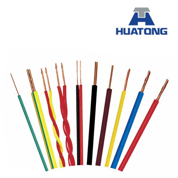 Chine 
                                 Le fil électrique PVC jaune bvr sur le fil pour la maison appareil                              fabrication et fournisseur