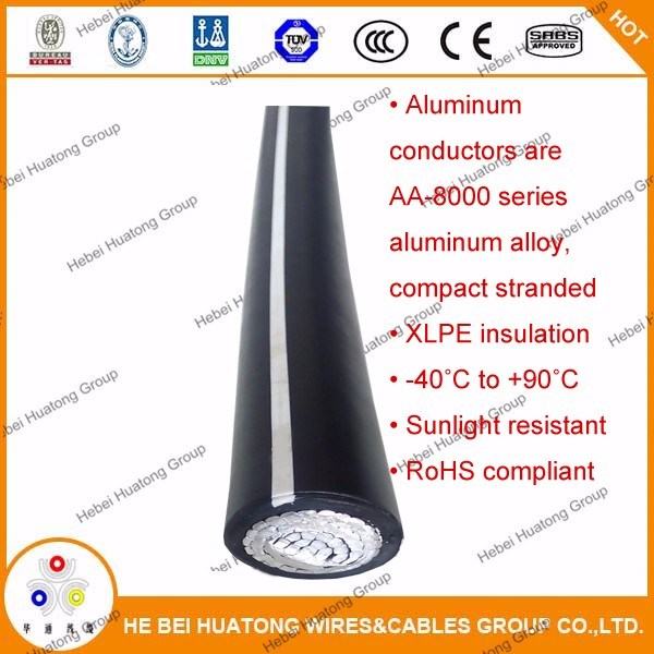 #12AWG PV 1000V UL Listed Sunlight Resistant Photovoltaic Cable UL 4703 Type PV Cables, PV1-F