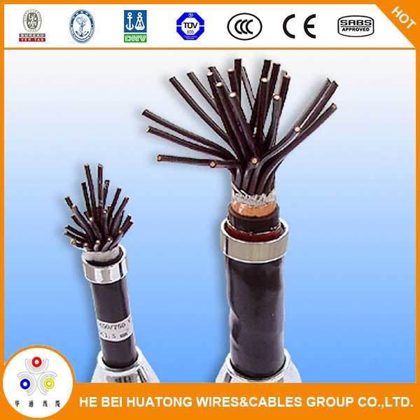0.6/1kv 1.5mm2 2.5mm2 Flexible Copper Conductor XLPE Insulation PVC Sheath Control Cable