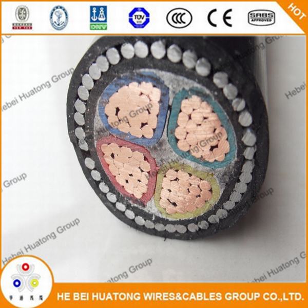 Chine 
                                 0.6/1kv 240mm2 Câble blindé 4 conducteurs en polyéthylène réticulé                              fabrication et fournisseur