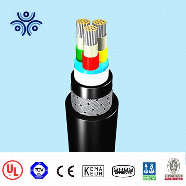 China 
                                 0.6/1kv XLPE de 1,5 mm de 4 núcleos aislados/Epr una única funda, cable de cobre de cable submarino de PVC                              fabricante y proveedor