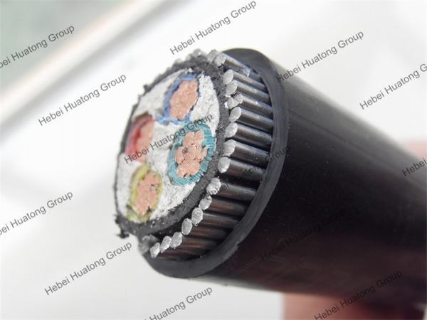
                                 0.6/1kv 4 câble d'alimentation swa en PVC de base                            