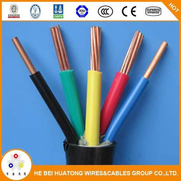 China 
                                 0.6/1kv 5 Core 35mm2 Cable de alimentación XLPE                              fabricante y proveedor