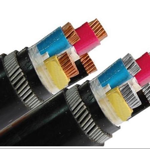 
                0,6/1kV conductor de cobre o al XLPE PVC Acero alambre armadura Cable de alimentación
            
