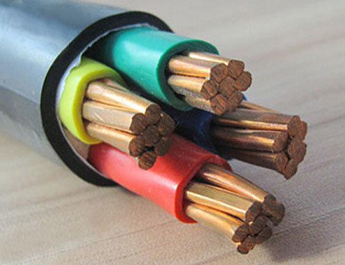 0.6/1kv Low Voltage Copper Conductor XLPE Insulation 4 Core Armored Power Cable
