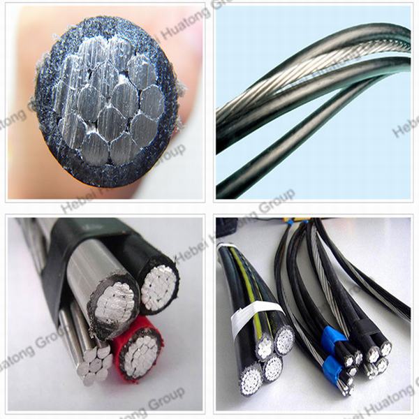 0.6/1kv NFC 33-209 4 Core 35mm Triplex XLPE ABC Wire Cable Overhead Insulated Cable/Kabel