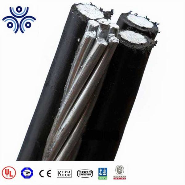 China 
                                 0.6/1KV aislamiento XLPE trenzado paralelo o Paquete de cable de antena de cable ABC                              fabricante y proveedor