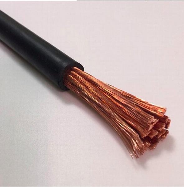 China 
                                 1/0 2/0 3/0 4/0 el Conductor de cobre o aluminio funda de goma flexible Cable soldar el cable de batería                              fabricante y proveedor