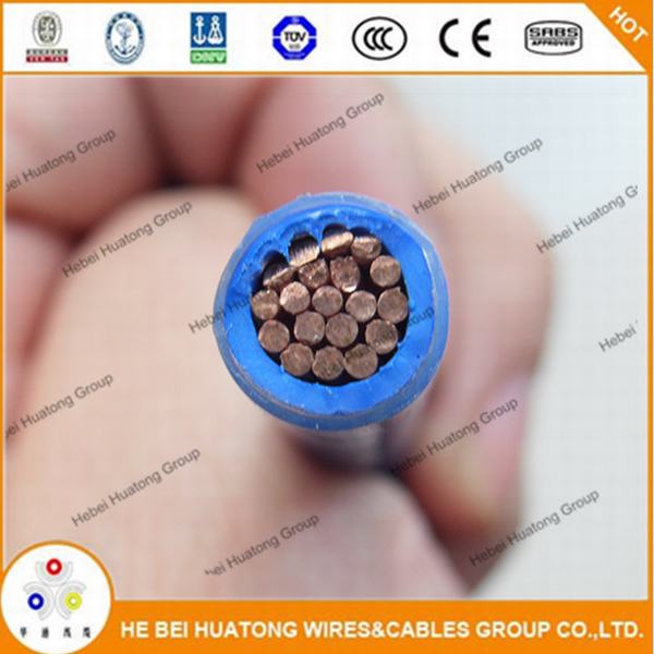 China 
                                 1/0AWG Conductor de cobre de aislamiento de PVC Weith campera de Nylon/Cable Thhn Thwn                              fabricante y proveedor