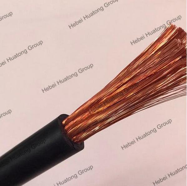 
                                 100% Puro cobre Super Cable de soldadura de caucho flexible                            
