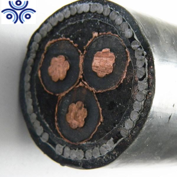 10kv 20kv Power Steel Wire Armoured Swa Cable 3X50