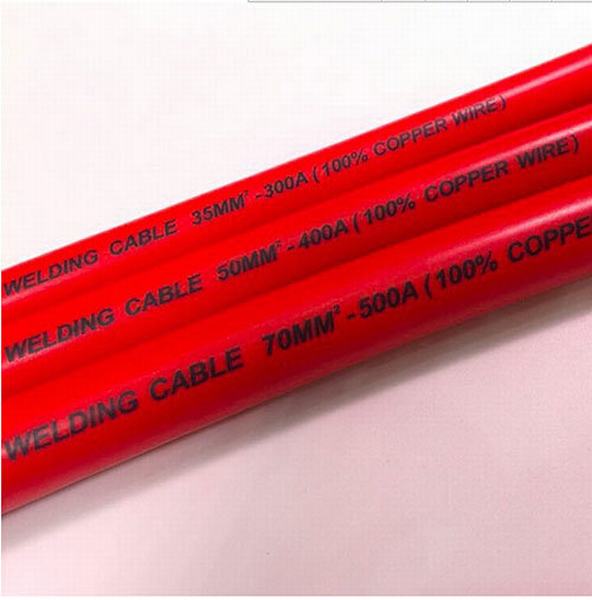 10mm2-185mm2 Single or Double Rubber/CPE/Epr Insulated Welding Cable