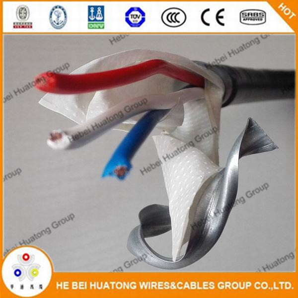 China 
                                 12-2 Str Cu Thhn Schwarz/Weiß/Grün Aia Mc 600 V 250 FT Mc Kabel                              Herstellung und Lieferant