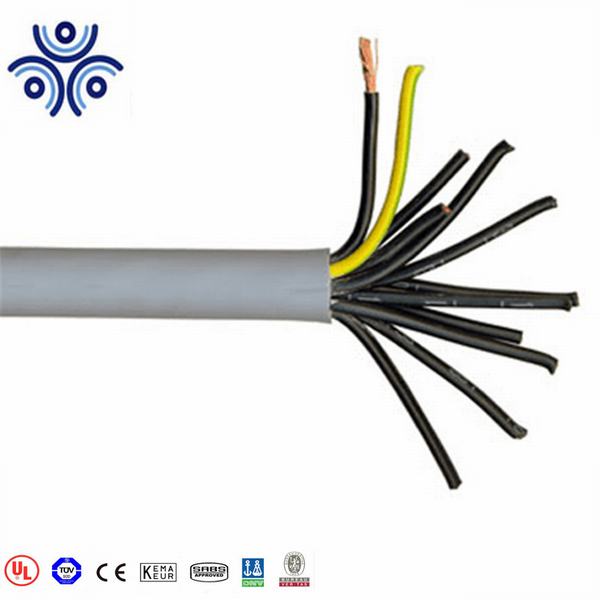 Chine 
                                 12 coeurs de 1,5mm2 Conducteur en cuivre flexible isolant en PVC et gaine en PVC le câble de commande Hot Sale                              fabrication et fournisseur
